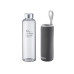 Westmark Trinkflasche Viva aus Glas 550 ml, Anthrazit Westmark Trinkflasche Viva aus Glas 550 ml, Anthrazit
