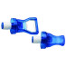 Westmark Flaschenverschluss 2er Set Universal Blau