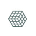 Zone Denmark Topfuntersetzer Cube Grün Zone Denmark Topfuntersetzer Cube Grün