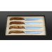 Wok Steakmesser Hellbraun