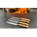 Wok Steakmesser Hellbraun