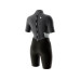 Prolimit Neoprenanzug Fire Shorty V-zip 2/2 38, Silber/Grau