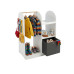 relaxdays Kindergarderobe mit Stoffbox relaxdays Kindergarderobe mit Stoffbox