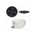 relaxdays Blumenampel XL 2er Set 28.5 x 15.5 cm