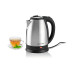 GOURMETmaxx Wasserkocher 30388 1.8 l, Schwarz/Edelstahl