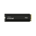 Crucial SSD P510 mit Kühlkörper M.2 2280 NVMe 2000 GB
