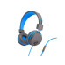 Jlab JBuddies Studio Kids, Over-Ear, faltbar, Blau Graphit