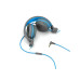 Jlab JBuddies Studio Kids, Over-Ear, faltbar, Blau Graphit