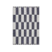 Urbanara Teppich Iniola 140 x 200 cm, Blaugrau/Weiss