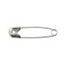 Creativ Company Sicherheitsnadeln Metall Silber 22 mm 0.6 mm 100 Stk
