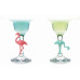 Vin Bouquet Glasmarkierer Glasmarker 8 Stück, Mehrfarbig