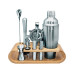 Vin Bouquet Cocktail-Set Vin Bouquet Cocktail Set 0.5 l, Silber/Braun