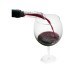 Vin Bouquet Weinausgiesser und Weinbelüfter 16 cm, Transparent|Schwarz