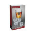 Vin Bouquet Edelstahl 4 Stück, Silber