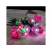 BrickBling LED-Licht-Set für LEGO® 10374 Rosa Rosenstrauss