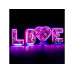 BrickBling LED-Licht-Set für LEGO® 40867 LOVE 4 Buchstaben
