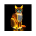 BrickBling LED-Licht-Set für LEGO® 21376 Orangefarbene Katze