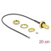 Delock Antennenkabel I-PEX/SMA/MHF 4L zu MHF 4L, 0.2 m
