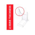 EvoRetro Display Stand 6er-Pack Verstellbar Acryl Transparent EvoRetro Display Stand 6er-Pack Verstellbar Acryl Transparent