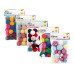Folia Woll-Pompons ELEGANCE 24 Stück farbig sortiert 3.0 cm