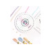 Folia Kumihimo Bracelets PASTELL RAINBOW 16-teilig