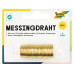Folia Messingdraht 0.3 mm x 80 m Gold
