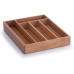 Zeller Present Besteckkasten Bamboo Braun Zeller Present Besteckkasten Bamboo Braun