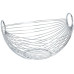 Zeller Present Früchtekorb Metall oval 1 Stück, Silber Zeller Present Früchtekorb Metall oval 1 Stück, Silber