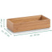 Zeller Present Aufbewahrungsbox Bamboo Braun Zeller Present Aufbewahrungsbox Bamboo Braun