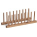 Zeller Present Tellerständer Bamboo Braun Zeller Present Tellerständer Bamboo Braun