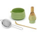 GOURMETmaxx GOURMETmaxx Matcha-Set grün Keramik 5-tlg. 0.45 l, Grün