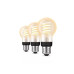Philips Hue E27 - Filament Lampe A60 550 lm 3er-Pack