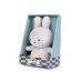 Bon Ton Toys Miffy Lucky Plüschhase sitzend grau 10 cm