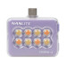 Nanlite Cookie-s Bicolor Dimmbar Lavendel