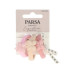 Parsa Beauty Haargummi, mehrfarbig 3 Stück