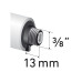 Laufen Zugauslauf Arwa Twin chrom