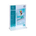 Exacompta Tischaufsteller A5 T-Form Hochformat – Kristall A5