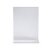 Exacompta Tischaufsteller A5 T-Form Hochformat – Kristall A5