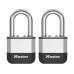 Masterlock Vorhängeschloss Elite 52 mm 2er Silber Aluminium/Stahl
