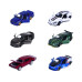 Majorette Showroom Deluxe Cars, 6-sort. 1:64 Metall