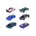 Majorette Showroom Deluxe Cars, 6-sort. 1:64 Metall