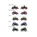 Majorette Farm Premium Vehicles, 6-sort. Metall, 6-teiliges Sortiment