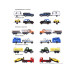 Majorette City Trailer, 6-sort. mit beweglichen Teilen Majorette City Trailer, 6-sort. mit beweglichen Teilen