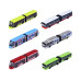 Majorette City Bus MAN + Avenio Tram, 6-sort. Metall, Freilauf