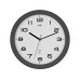 TFA Dostmann Wanduhr Anthrazit