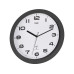 TFA Dostmann Wanduhr Anthrazit