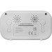 TFA Dostmann Nocta Weiss, Quarz, zwei Weckzeiten, grosses Display TFA Dostmann Nocta Weiss, Quarz, zwei Weckzeiten, grosses Display