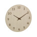 TFA Dostmann Wanduhr Braun
