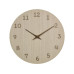 TFA Dostmann Wanduhr Braun