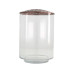 CHALET Chalet Vase Glas mit Deckel 13 cm, Transparent CHALET Chalet Vase Glas mit Deckel 13 cm, Transparent